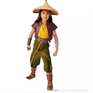 Disney Raya and the Last Dragon costume girls 5/6, boots, and accessories